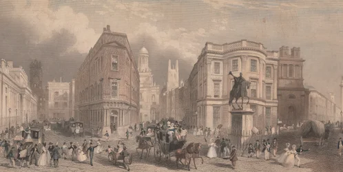 Bank of England och Royal Exchange, Cornhill