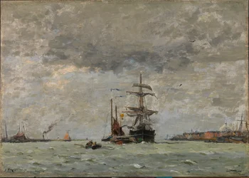 Ingång till hamnen
