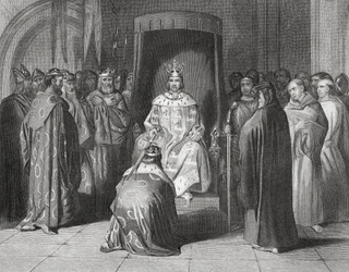 Kung Richard II till riddare av kungarna av Connaught, Ulster, Thomond och Leinster 1394, 