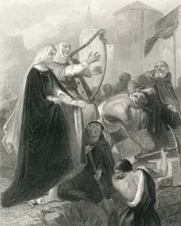 Walling of New Ross, County Wexford, Irland 1798, från 
