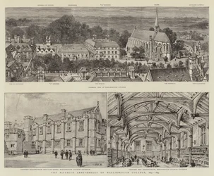 Femtioårsdagen av Marlborough College, 1843-1893