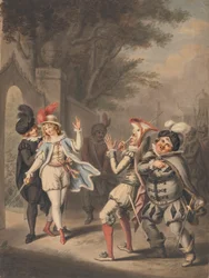 Duellen: "Twelfth Night", akt III, scen IV