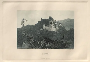 Det pittoreska och romantiska Rheinland: Dhaun på Nahe, 1928.