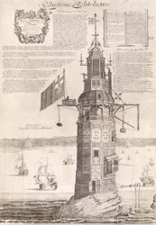 Eddystone fyr, pub. C1762