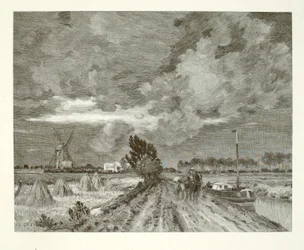 Storm som närmar sig (Canal St. Omer)