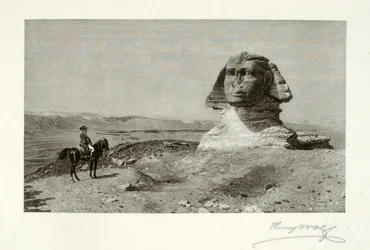 Napoleon inför sfinxen