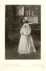 Konstnärens dotter Alice