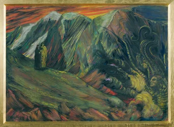 Dante och Vergilius i Inferno: Lucifer 1895