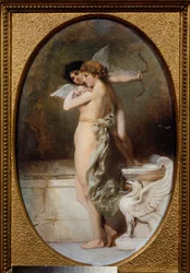 Skönhet och kärlek. Målning av Henryk Siemiradzki (1843-1902), olja på duk
