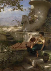 Det nya armbandet, ca 1883