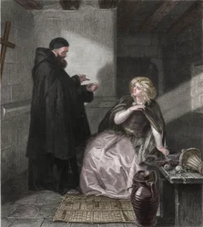 Juliet in the Cell of Friar Lawrence, 1867