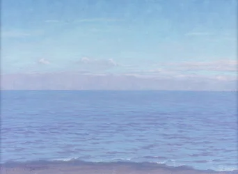 Havet (olja på papper)