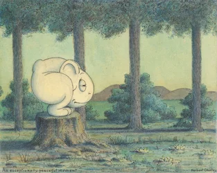 En exceptionellt fridfull stund, ca 1910