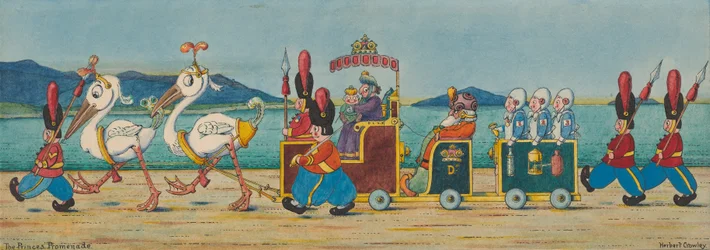 Prinsens strandpromenad, ca 1910