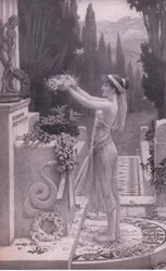 Hennes första offergåva, från Bibbys Annual, 1916-1917