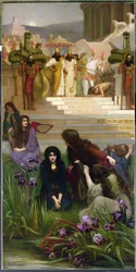 Judas döttrar i Babylon (olja på duk)