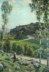 En väg i Provence, 1904