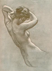 Study for Prospero Summoning Nymphs and Deities, c1902, 1903
