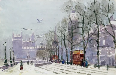 A Winters Day, Westminster (wc)