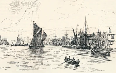 Från Limehouse Pier, 1873, 1894