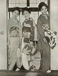 Geisha, 1910.