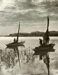 På Tokyobukten, 1910.