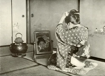 Prickar upp för dagen, 1910.