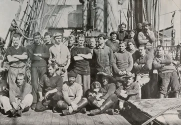 Besättningen på Terra Nova, c19101913, 1913