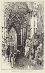 Tvåhundraårsjubileum av Henry Purcell, graven i Westminster Abbey