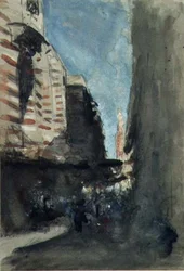 En gata i Kairo