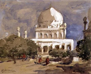 Golconda (akvarell, gouache på papper)
