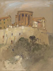 Vestas tempel i Tivoli.