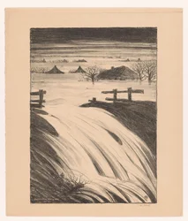 Översvämning av Maas och Waal Jan. 1926 (originaltitel på objekt)