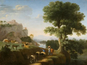 Landskap (olja på duk)