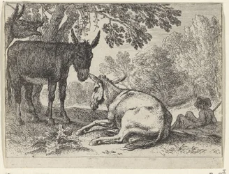 åsnor Landskap med djur (serietitel)