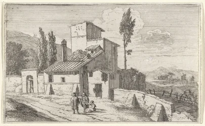 Utsikt över ett kloster
