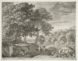 Flygningen till Egypten, ca. 1652-1654.