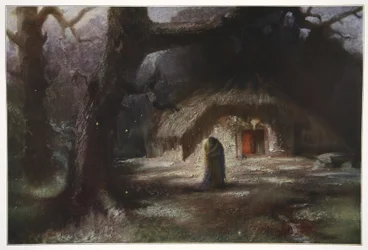 De två återförenades i en kärleksfull omfamning, 1906.