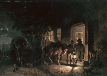 Framför puben, 1843