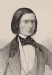 Porträtt av Jacques Offenbach 1819-1880, 1846.
