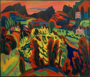 Ticino bergslandskap