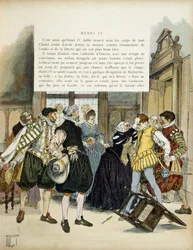 Jean Châtels (1575-1594) attentat den 27 december 1594, då han under en kunglig audiens trängde in i Gabrielle d