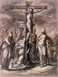 Kristus på korset, 1600-talet.
