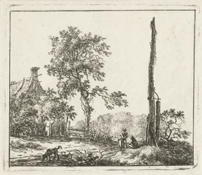 Landskap med hög stolpe Sex landskap (serietitel)