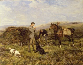Jakt på skotsk ripa, 1901