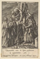 Nedstigning från korset, före 1619.