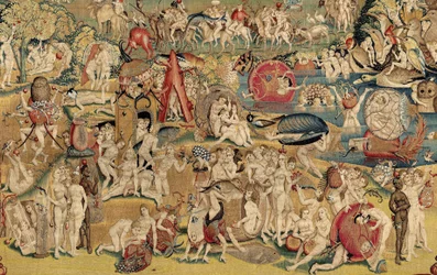 The Garden of Earthly Delights. ca. 1560 (gobeläng)