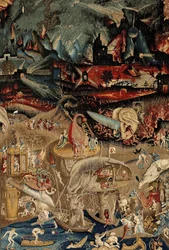 The Garden of Earthly Delights. ca. 1560 (gobeläng)