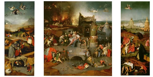 Sankt Antonius frestelse, ca 1501
