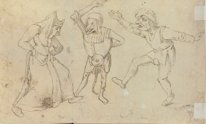 Tre dansande figurer